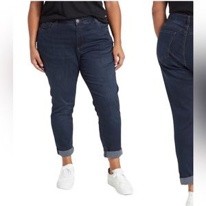 Kut from the Kloth Indigo Boyfriend Jeans